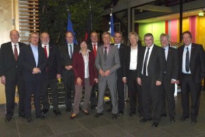 Gruppenbild der SPD-Bundestagsabgeordneten aus Schleswig-Holstein mit den Handwerksvertretern